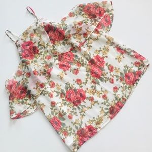 Wayf Lantana Off-shoulder Ruffle Top